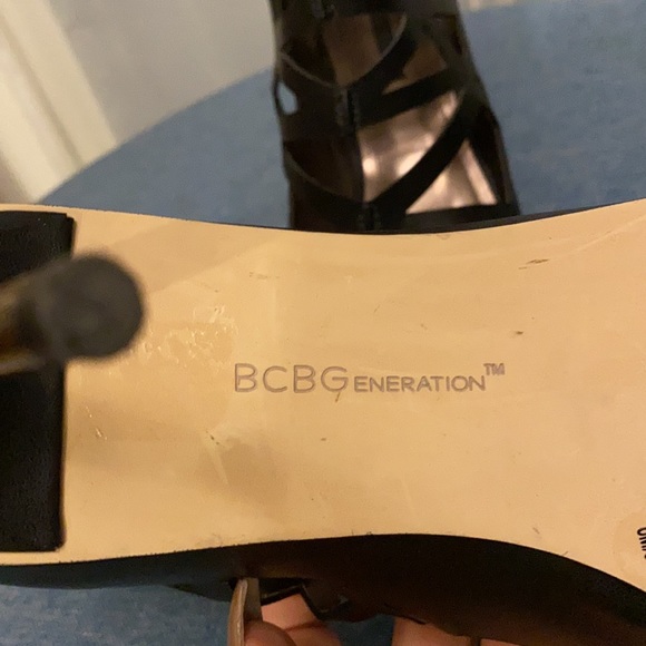 BCBG Stiletto Black Heels - Picture 4 of 5